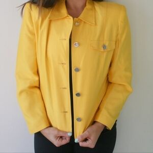 ✨️NWT Vintage Norton McNaughton  Yellow Jacket.  Sz 8